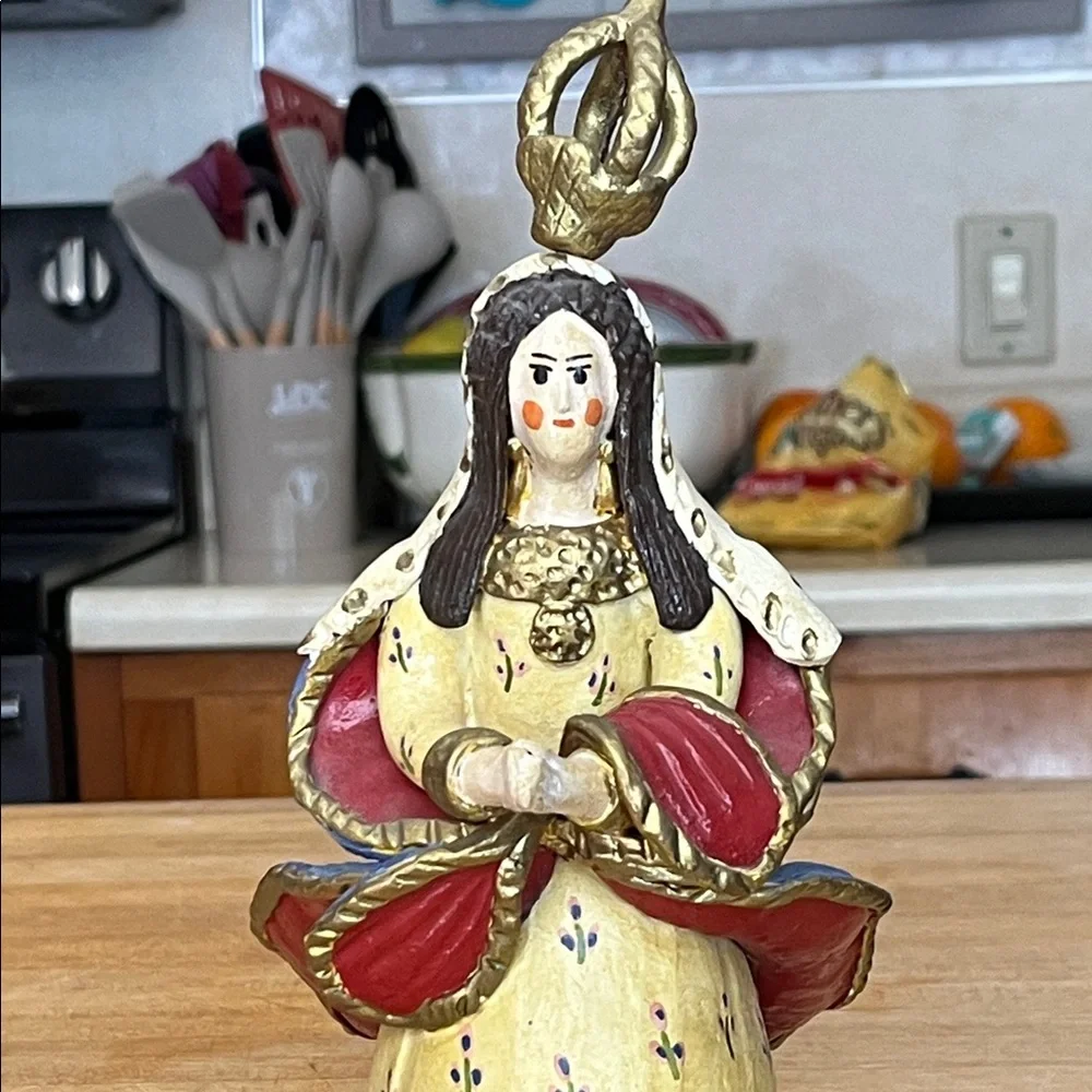 “ our lady of the conception” Portuguese Estremoz pottery